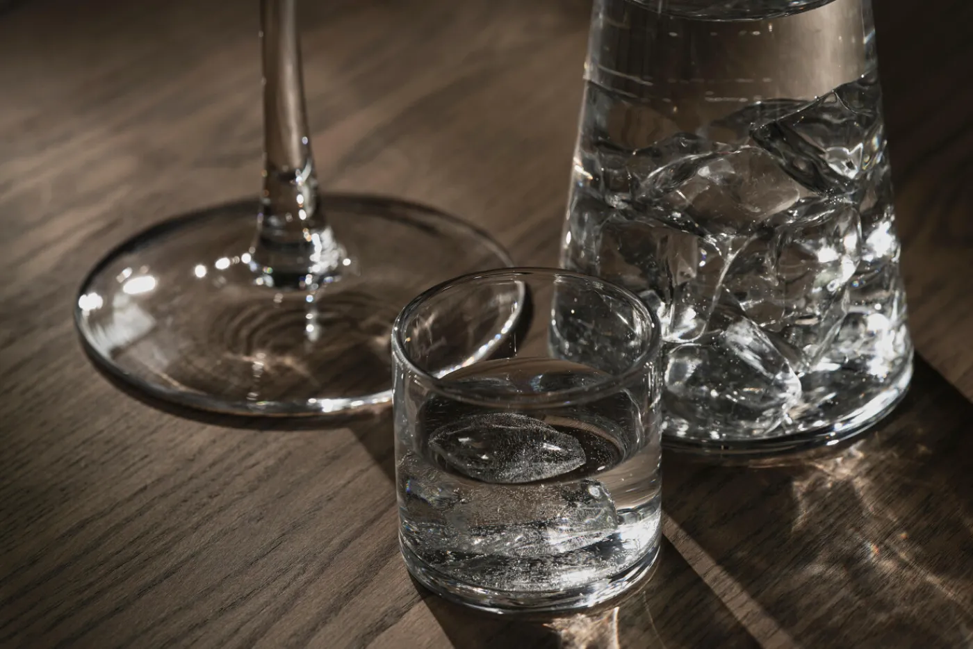 Carafes Et Bouteilles|Carafes Et Bouteilles<Flamant PESARO, set de nuit, (carafe+verre) Transparent