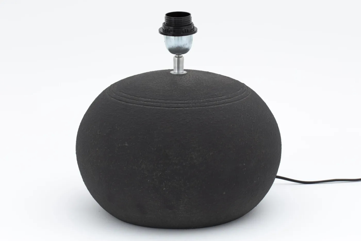 Lampes|Lampes De Table Et De Bureau<Flamant PETAL, lampe de table, argile Noir