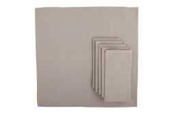 Serviettes|Textile<Flamant PHILLS, serviette, flax, set de 6 Blanccassé