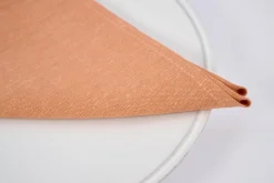 Serviettes|Textile<Flamant PHILLS, serviette, toasted nut, set de 6 Orange