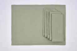 Sets De Table Et Porte-Couverts|Textile<Flamant PHILLS, set de table, iceberg green, set de 6 Vert