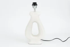 Lampes|Lampes De Table Et De Bureau<Flamant PIAZA, lampe de table, bois, Blanc