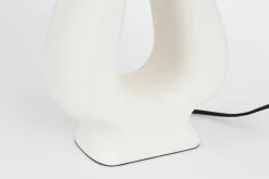 Lampes|Lampes De Table Et De Bureau<Flamant PIAZA, lampe de table, bois, Blanc