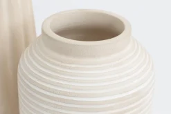 Pots Et Vases|Décoration<Flamant PIETRO, vase, agrile Blanccassé
