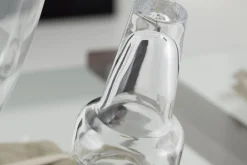 Bonbonnières|Bonbonnières<Flamant PIKE, bonbonnière, verre, L Transparent