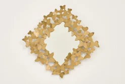 Miroirs|Décoration<Flamant PILLANGO, miroir, papillons, modèle 2 Or