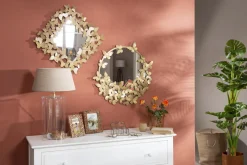 Miroirs|Décoration<Flamant PILLANGO, miroir, papillons, modèle 2 Or