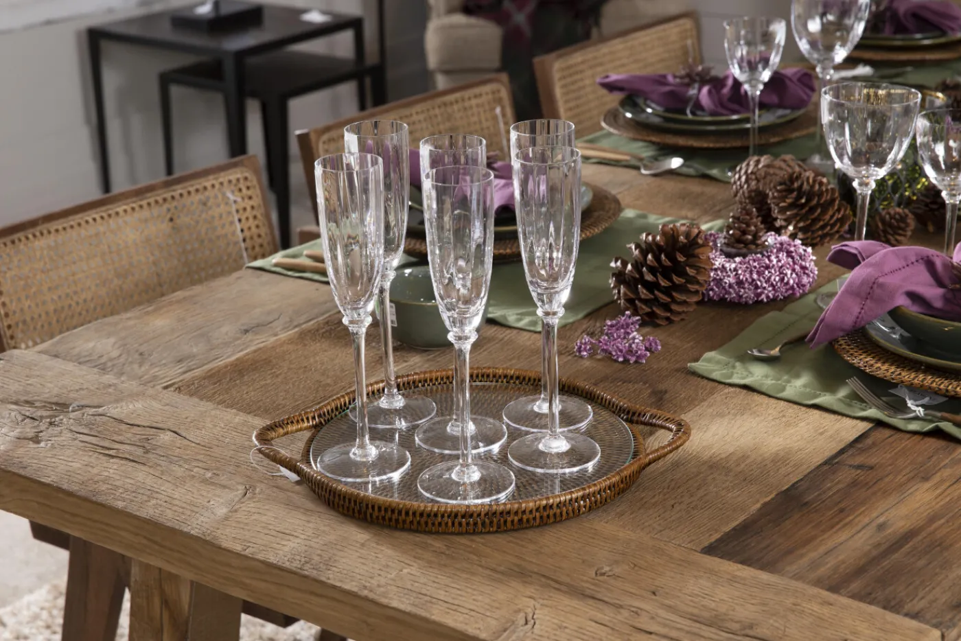 Verres|Verres<Flamant PINOS, flûte, soufflé bouche, 150ml Transparent
