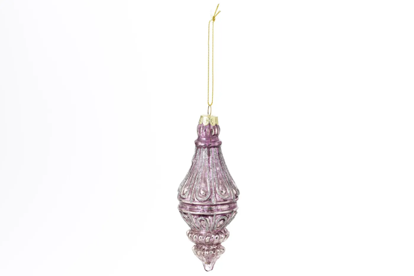 Boules De Noël|Boules De Noël<Flamant PIVOINE, pendentif Noël, modèle 1 Rose