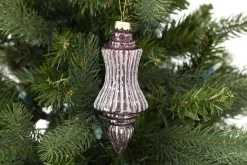 Boules De Noël|Boules De Noël<Flamant PIVOINE, pendentif Noël, modèle 2 Rose