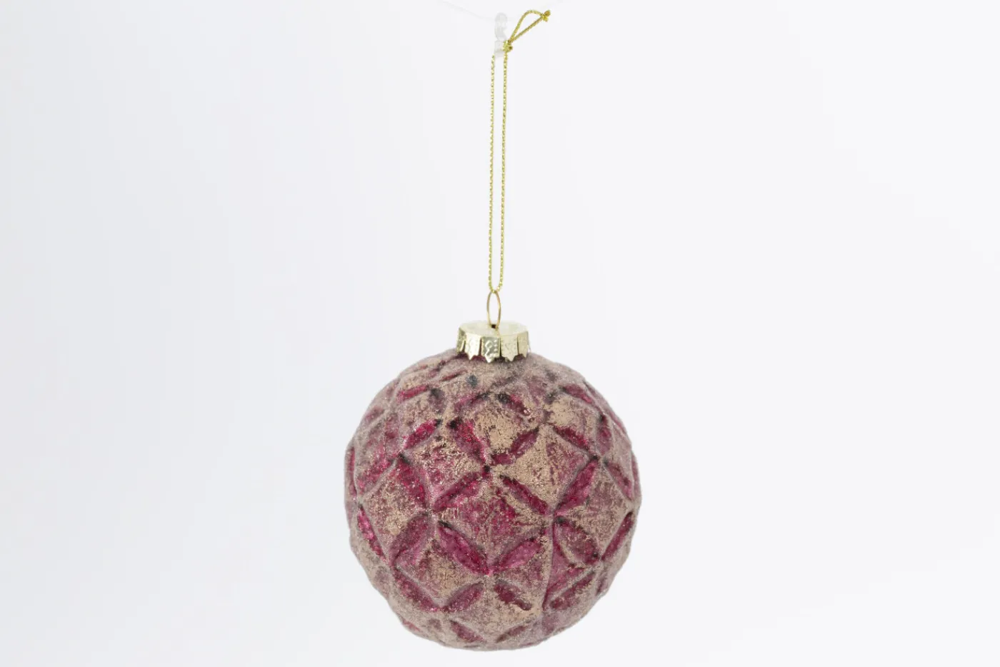 Boules De Noël|Boules De Noël<Flamant POPA, boule de Noël Rose
