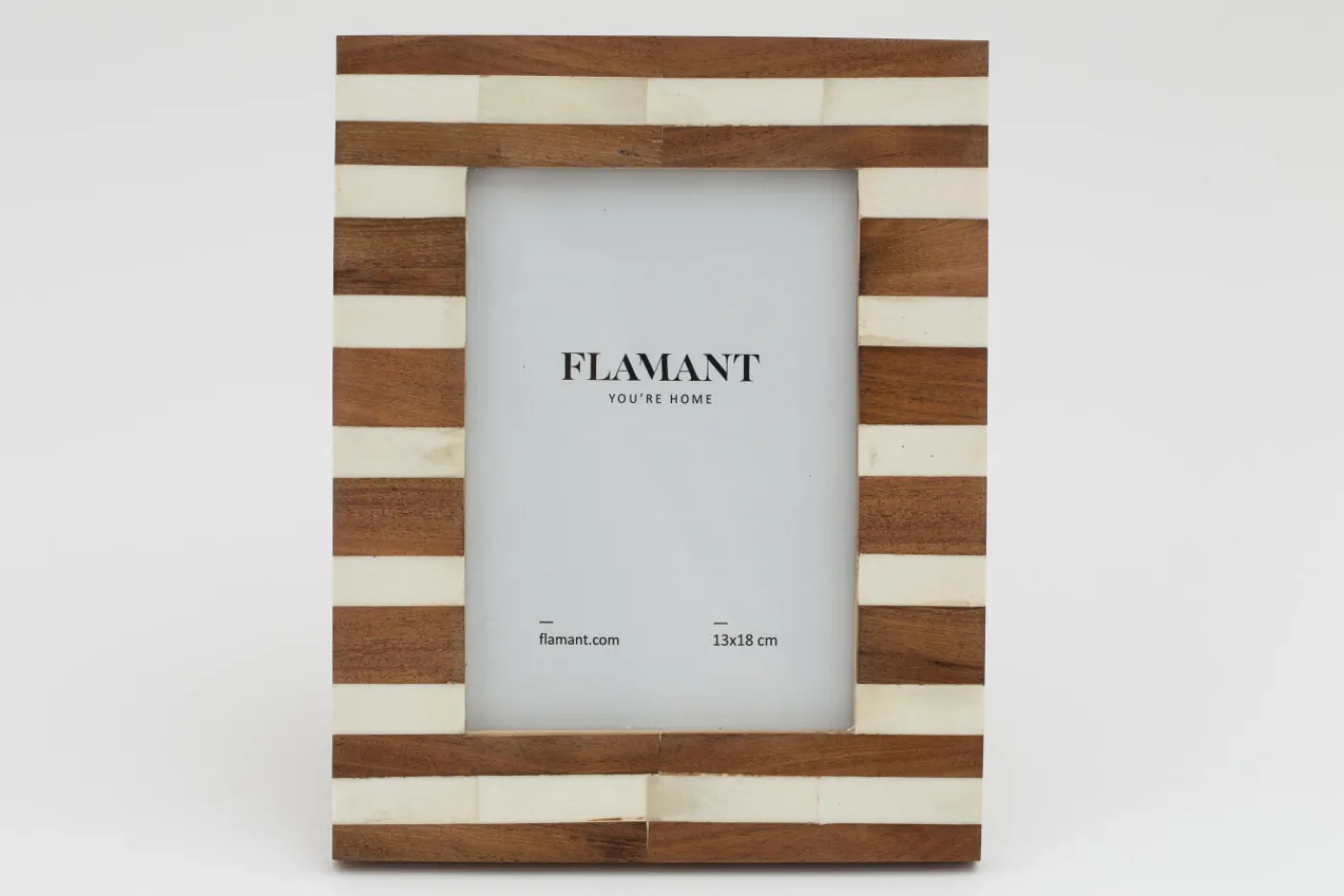 Cadres Photo|Cadres Photo<Flamant PORDIS, cadre photo, bois et os, 13x18 Mixte