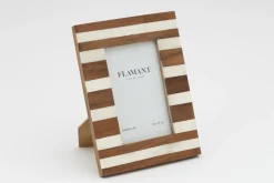 Cadres Photo|Cadres Photo<Flamant PORDIS, cadre photo, bois et os, 10x15 Mixte