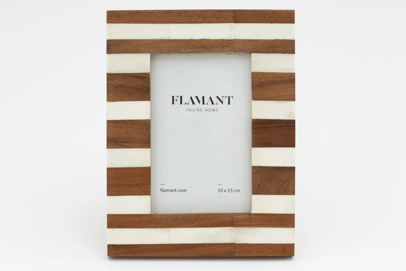 Cadres Photo|Cadres Photo<Flamant PORDIS, cadre photo, bois et os, 10x15 Mixte