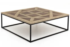 Tables De Salon|Tables De Salon<Flamant PORTIA, table basse, bois et fer Mixte