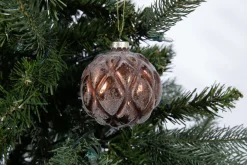 Boules De Noël|Boules De Noël<Flamant PRAVO, boule de Noël Rouge