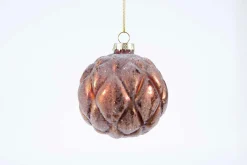Boules De Noël|Boules De Noël<Flamant PRAVO, boule de Noël Rouge