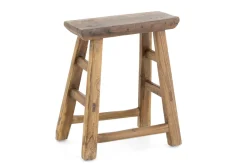 Poufs Et Bouts De Canapé|Sièges<Flamant RENSKE, tabouret, bois