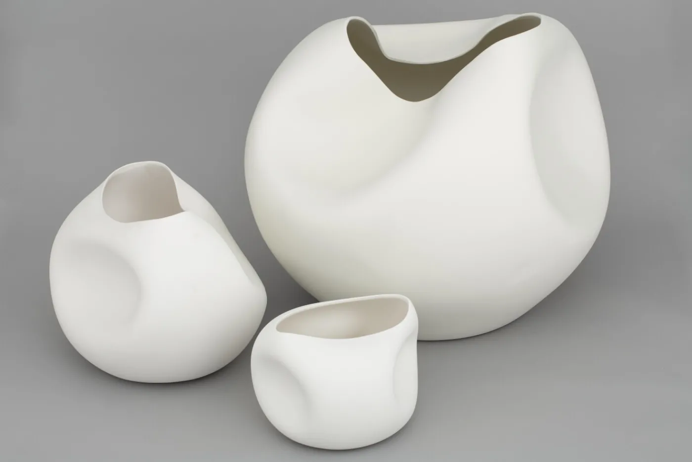 Pots Et Vases|Décoration<Flamant REYNOLDS, vase, céramique, , modèle 1 Blanc