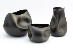 Décoration|Pots Et Vases<Flamant REYNOLDS, vase, céramique, bronze, modèle 3 Brun
