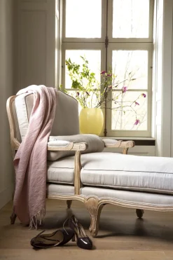 Fauteuils|Sièges<Flamant RICHELLE, chaise longue, lin naturel Blanccassé