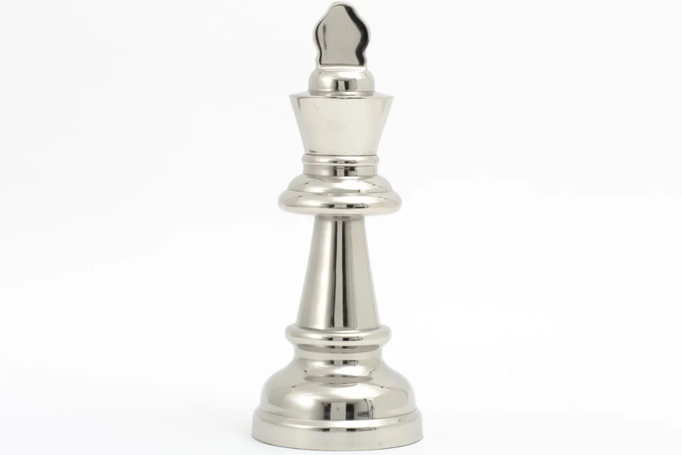 Statuettes Et Objets|Décoration<Flamant ROBBINS, pièce d'échecs, roi, nickel Argent