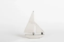 Statuettes Et Objets|Décoration<Flamant ROHAN, voilier, nickel, S Argent