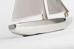 Statuettes Et Objets|Décoration<Flamant ROHAN, voilier, nickel, S Argent