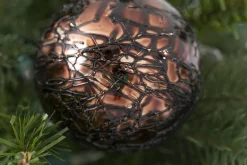 Boules De Noël|Boules De Noël<Flamant ROMANI, boule de Noël, S Brun
