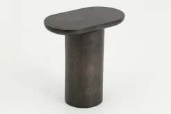 Tables D’Appoint & Consoles|Tables D’Appoint & Consoles<Flamant RONDINO, bout de canapé, métal, h 46 cm Gris