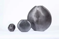 Pots Et Vases|Décoration<Flamant ROWIN, vase, métal, , M Noir