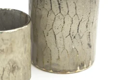 Porte Bougie, Chauffe-Plats Et Photophores|Porte Bougie, Chauffe-Plats Et Photophores<Flamant ROYAL, photophore, verre, M Argent