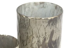 Porte Bougie, Chauffe-Plats Et Photophores|Porte Bougie, Chauffe-Plats Et Photophores<Flamant ROYAL, photophore, verre, M Argent