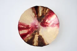 Plats|Plats<Flamant RUBIO, coupe, verre, L Rouge