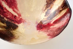 Plats|Plats<Flamant RUBIO, coupe, verre, S Rouge