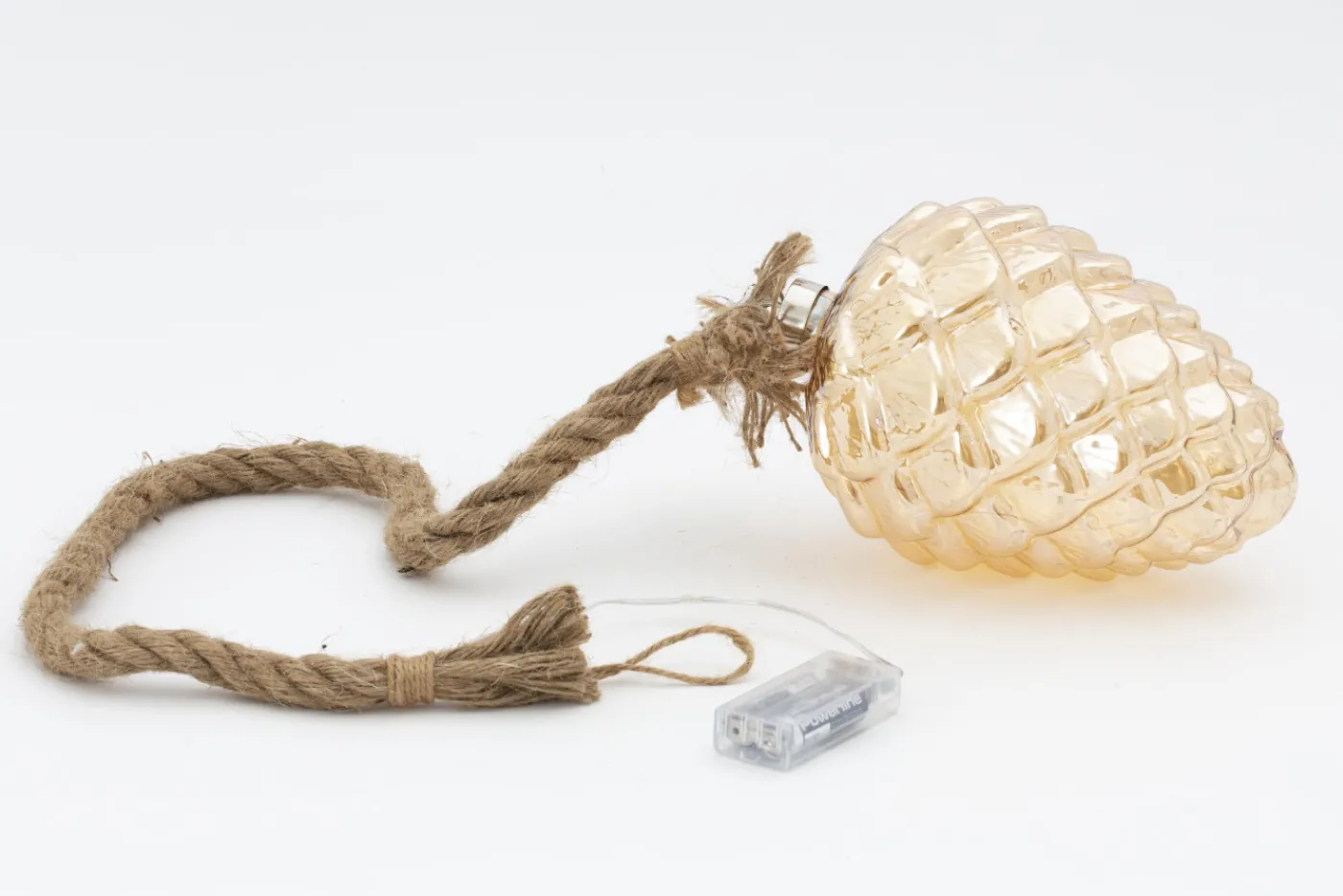 Boules De Noël|Boules De Noël<Flamant RYAN, pendentif Noël, avec leds Or