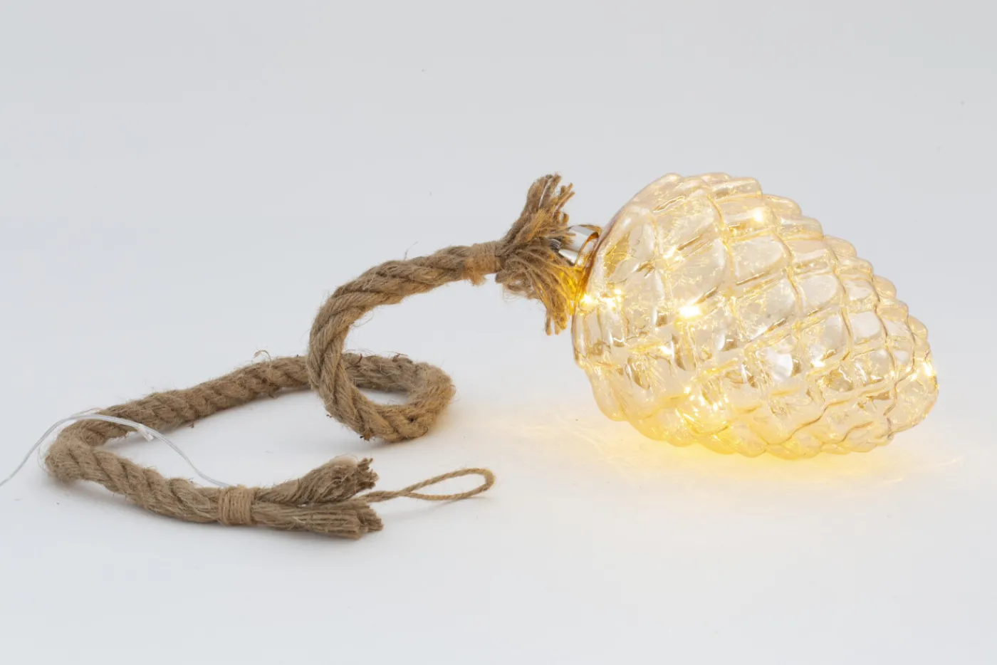 Boules De Noël|Boules De Noël<Flamant RYAN, pendentif Noël, avec leds Or