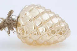 Boules De Noël|Boules De Noël<Flamant RYAN, pendentif Noël, avec leds Or