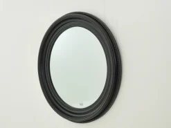 Miroirs|Décoration<Flamant SAFIYA, miroir, rond, Noir