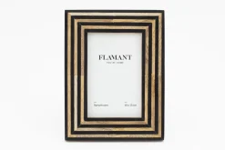 Cadres Photo|Cadres Photo<Flamant SALLOA, cadre photo, bois et résine, 10x15 Brun