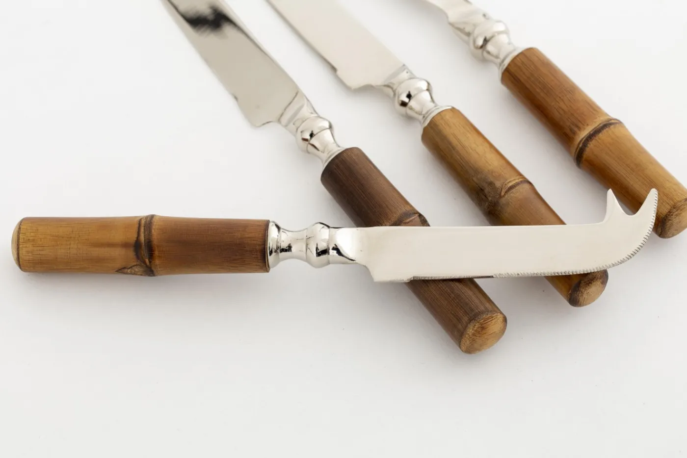 Couverts|Couverts<Flamant SAMOA, couteau à fromage, set de 4 Brun