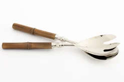 Couverts|Couverts<Flamant SAMOA, couverts à salade, set de 2 Brun