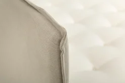 Lits|Lits<Flamant SANDRINE, lit double, avec tête de lit, couverture, 180cm