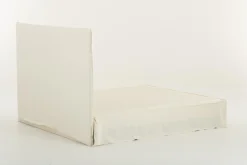 Lits|Lits<Flamant SANDRINE, lit double, avec tête de lit, couverture, 160cm