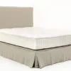 Lits|Lits<Flamant SANDRINE, lit double, avec tête de lit, couverture, 160cm