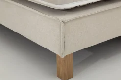 Lits|Lits<Flamant SANDRINE, lit double, avec tête de lit, fixe, 160cm