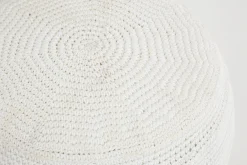 Banquettes|Fauteuils<Flamant SARINO, pouf de jardin, Ø84x48 Blanc