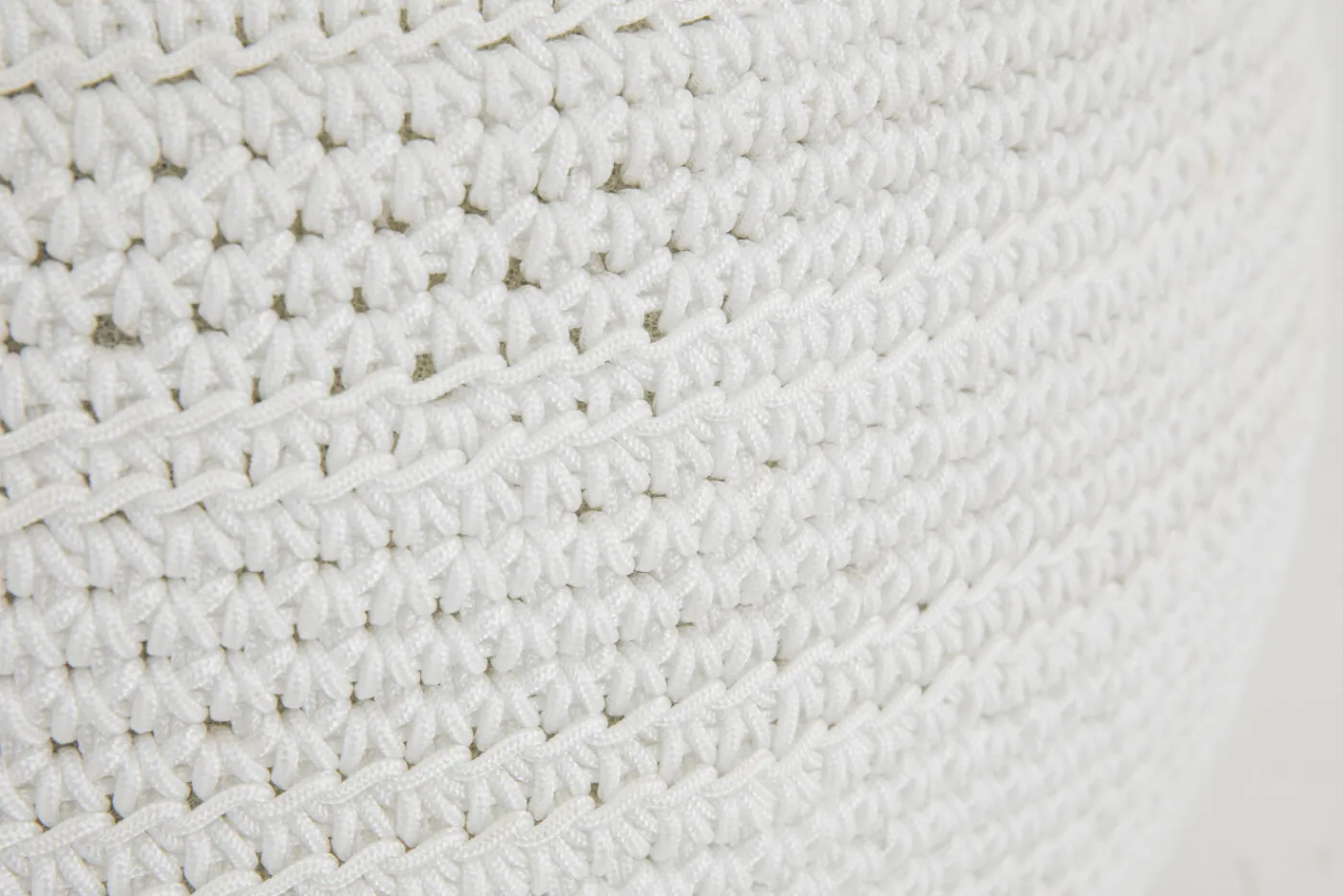 Banquettes|Fauteuils<Flamant SARINO, pouf de jardin, Ø84x48 Blanc
