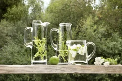 Carafes Et Bouteilles|Carafes Et Bouteilles<Flamant SENNE, pichet, verre, soufflé bouche Transparent