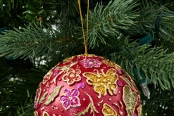 Boules De Noël|Boules De Noël<Flamant SERNI, boule de Noël Mixte